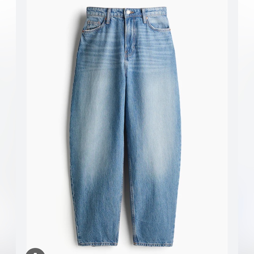 H&M Barrel High Waist Jeans